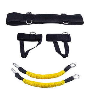 Planet Gates YELLOW-30LBS Fitness Bounce Trainer Rope Resistance Bands Exercise Equipment Basketball Tennis Running Leg Strength Agility Training Strap