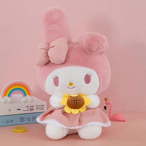 Planet Gates Yellow / 45cm 30/45cm Sanrio Kuromi Melody Cinnamoroll sunflower Cartoon Cute Plush Stuffed Toys Plushie Soft Dolls Pillow Birthday Gifts kids