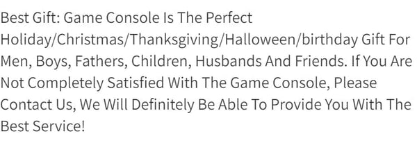 Planet Gates Yellow 4K HD Video Mini Memory Stick Plug and Play Nostalgia Simulator Classic Retro Game Console For Gifts