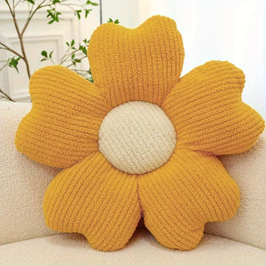 Planet Gates Yellow / 50*50cm 1pc Home Decorative Cushion, Breathable Flower Seat Cushion, Table Chair Cushion Floor Pillow For Sofa Couch Bed Office