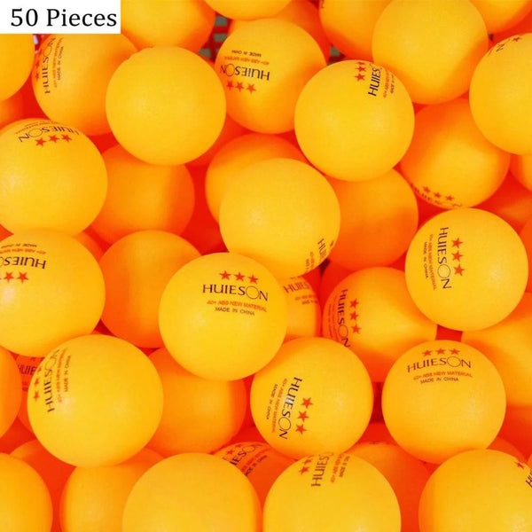 Planet Gates yellow 50 Huieson 30 50 100 English New Material Table Tennis Balls 3 Star 40+ ABS Plastic Ping Pong Balls Table Tennis Training Balls
