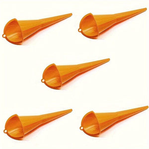 Planet Gates Yellow / 5pcs 1pc/5pcs Car Motorcycle Long Mouth Funnel Diesel Filling Tool Plastic Anti-splash Refueling Oil Liquid Nozzle Car Accessories