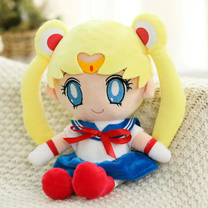 Planet Gates Yellow / 60cm Japan Anime Sailor Moon Plush Toys Tsukino Usagi Kaiou Michi Stuffed Doll Girlish Room Decor Stuffed Kawaii Gifts For Girlfriend