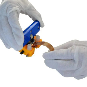 Planet Gates Yellow Adjustable Watchmaker Repair Tool Watch Back Case Cover Holder Remover Opener