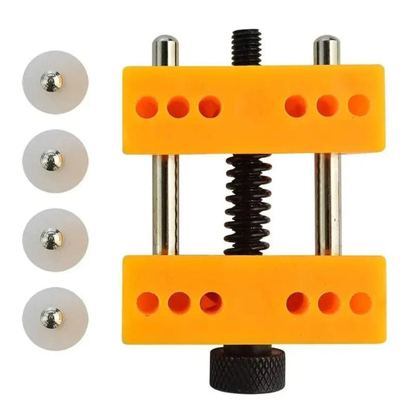 Planet Gates Yellow Adjustable Watchmaker Repair Tool Watch Back Case Cover Holder Remover Opener