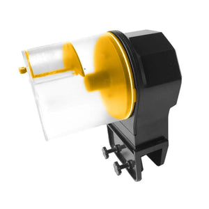 Planet Gates yellow Automatic fish tank feeder intelligent timing automatic feeder aquarium goldfish feeder large capacity fish aquarium  feeder