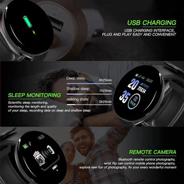 Planet Gates Yellow B41 Smart Bracelet 2024 Real Step Count Fashion Alarm Clock Watch Bluetooth Music Fitness Tracker Sports Smartwatch Android D18