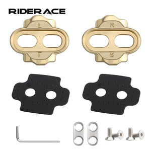 Planet Gates Yellow Bicycle Premium Pedals Cleats Mountain Bike For Crank Brother For Eggbeater Candy Smarty Mallet Pedal Copper MTB Accessories