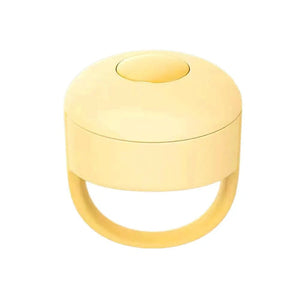 Planet Gates Yellow Bluetooth-compatible fingertip Mobile Phone Remote Control Ring Automatic Page Browsing Liker Phone Video Controller Ring Device