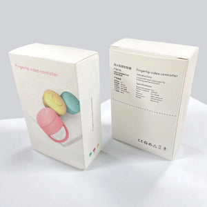 Planet Gates Yellow Bluetooth-compatible fingertip Mobile Phone Remote Control Ring Automatic Page Browsing Liker Phone Video Controller Ring Device