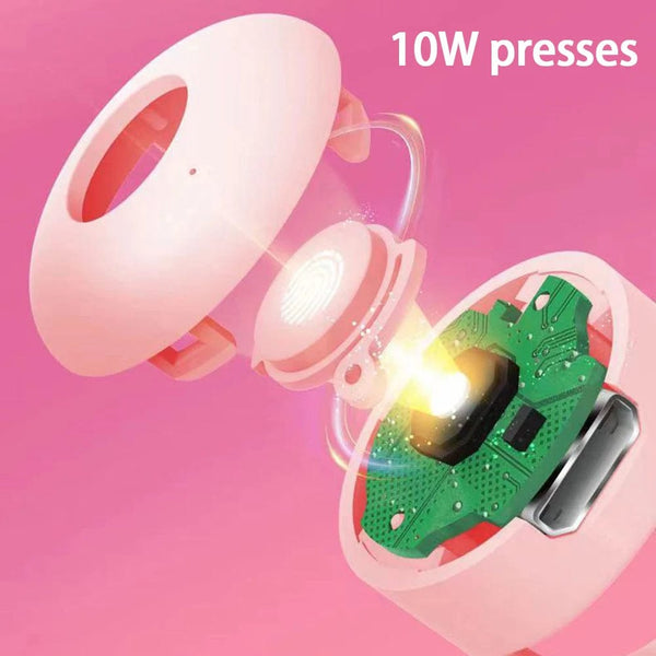 Planet Gates Yellow Bluetooth-compatible fingertip Mobile Phone Remote Control Ring Automatic Page Browsing Liker Phone Video Controller Ring Device