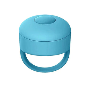 Planet Gates Yellow Bluetooth-compatible fingertip Mobile Phone Remote Control Ring Automatic Page Browsing Liker Phone Video Controller Ring Device