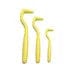 Planet Gates Yellow Dog Tick Remover Kit Easy Use Flea Remover Hook Tweezer For Dogs Tick Clamp Pets Cat Dog Miates Flea Extractor Accessories