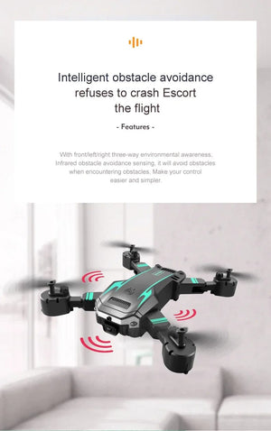 Planet Gates Yellow Dual 4K-1B Xiaomi Mijia G6Pro Drone Professional 8K GPS HD Dual Camera 5G Obstacle Avoidance Optical Flow Positioning Brushless Upgraded RC