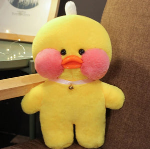 Planet Gates yellow duck / 30cm New plush Cute Lalafanfan Duck Cafe Duck 30cm Doll Plush Toy Stuffed Soft Doll Kawaii Animal Pillow Birthday Gift for Kids