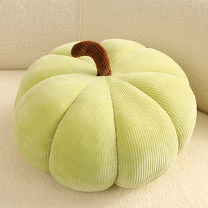 Planet Gates yellow green / 18cm Kawaii Nordic Halloween Pumpkin Plush Toy Plushie Soft Plant Stuffed Doll Holidays Props Decorative Throw Pillow for Kids