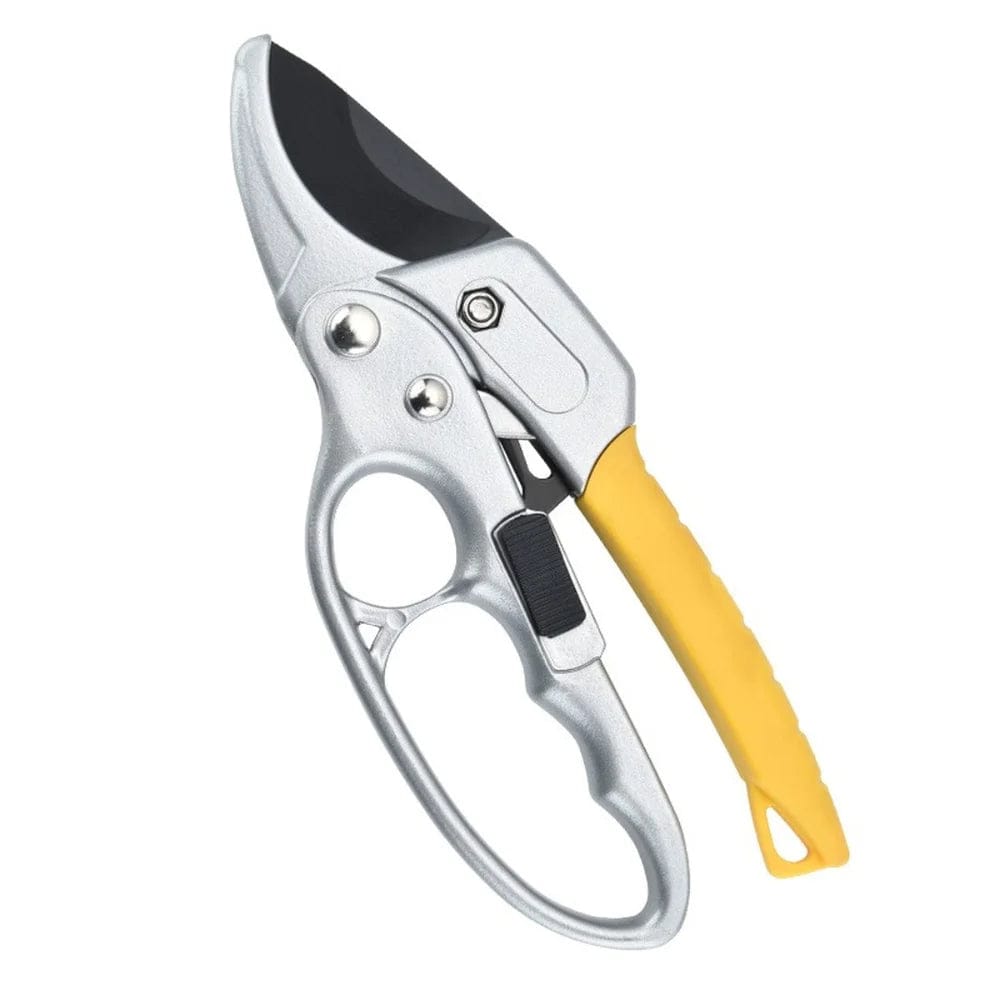 Planet Gates Yellow Handle Effort-saving Pruning Scissors Professional Fruit Tree Gardening Pruning Branch Pruning Shears Thick Branch Scissors
