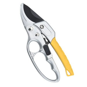 Planet Gates Yellow Handle Effort-saving Pruning Scissors Professional Fruit Tree Gardening Pruning Branch Pruning Shears Thick Branch Scissors