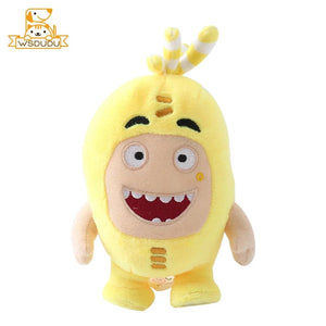 Planet Gates Yellow Kawaii Oddbods Fuse Bubbles Newt Pogo Slick Jeff Zee Plush Stuffed Toys Cute Cartoon Anime Mini Dolls Soft Pillow Kid Child Gift