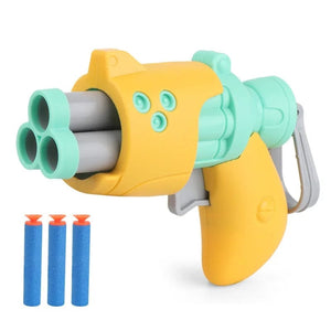 Planet Gates Yellow Kids Gun Toys Weapon Foam Soft Bullet Toy Gun Launcher Children Outdoor Harmless Shooting Game Sports