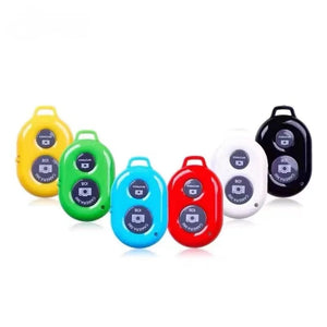 Planet Gates Yellow Mini Camera Bluetooth-compatible Remote Controller Photo Shutter Release Button Phone Selfie For IOS/Android Smartphones