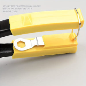 Planet Gates yellow rivet gun 1pc Rivet Gun, Manual Pop Rivet Gun Nail Gun Rivet Gun Household Tool Nailer Aluminum Alloy Rivet Gun Latin Gun Pliers