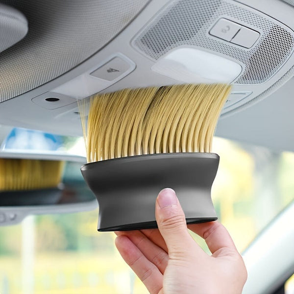 Planet Gates Yellow Special Car Air Conditioner Air Outlet Cleaning Brush Dust Removal Brush Interior Fine Seam Dust Cleaning Soft Bristles Brush