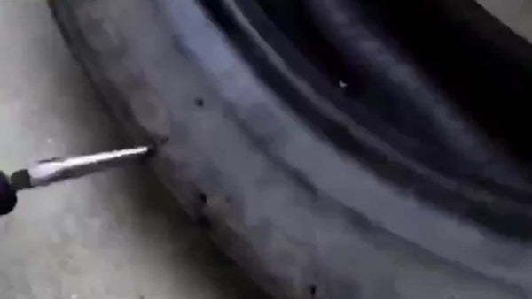 Planet Gates Yellow Suit Car Tire Repair Kit, Tubeless Tire Piercing Repair Kit, Nail Tool Set, Drag Replacement Tool Motorcycle Repair Tool