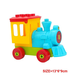 Planet Gates Yellow truck Large Building Blocks Car Model Children's Urban Traffic Accessories Assembled Toy Car Chassis Boat Motorcycle Compatible Duploe