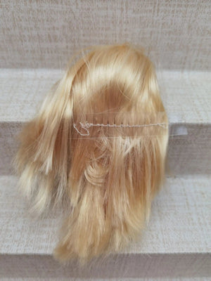 Planet Gates Yellow Wig For Doll Toy Head Princess Doll Head Candy Color DIY Toy Wig Children Birthday Gift Black Purple Pink Green Gold 1/6 1/4 Wig