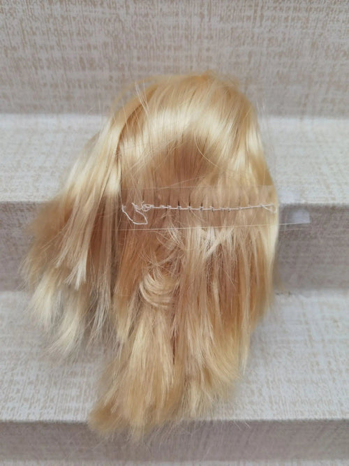 Planet Gates Yellow Wig For Doll Toy Head Princess Doll Head Candy Color DIY Toy Wig Children Birthday Gift Black Purple Pink Green Gold 1/6 1/4 Wig