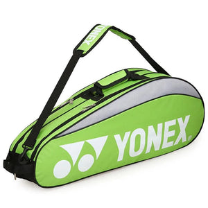 Planet Gates Yellow YONEX Original Badminton Bag Max For 3 Rackets With Shoes Compartment Shuttlecock Racket Sports Bag For Men Or Women 9332bag