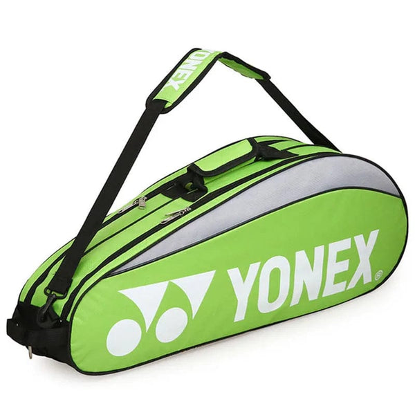 Planet Gates Yellow YONEX Original Badminton Bag Max For 3 Rackets With Shoes Compartment Shuttlecock Racket Sports Bag For Men Or Women 9332bag