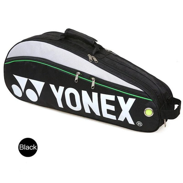 Planet Gates Yellow YONEX Original Badminton Bag Max For 3 Rackets With Shoes Compartment Shuttlecock Racket Sports Bag For Men Or Women 9332bag