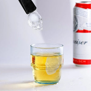 Planet Gates YH-663 3D Skull Silicone Mold Ice Cube Tray Mould Ice Cube Maker Ice Ball Mold Whiskey Wine Cocktail Ice Cube Mold Ice Ball Mold