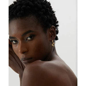 Planet Gates Yhpup Star Moon Heart Pendant Drop Hoop Huggie Earrings 18k Gold Plated Trendy Waterproof Stainless Steel Fashion Charm Jewelry