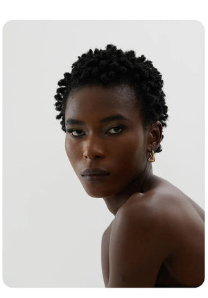 Planet Gates Yhpup Star Moon Heart Pendant Drop Hoop Huggie Earrings 18k Gold Plated Trendy Waterproof Stainless Steel Fashion Charm Jewelry