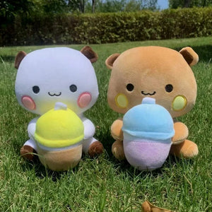 Planet Gates Yier Panda Bear Dolls Cute Bubu Dudu Plush Toy Lovely Cartoon Stuffed Soft Plushies Home Decoration for Kids Girlfriend