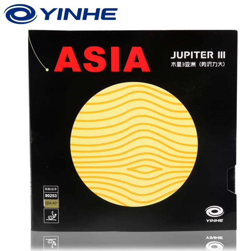 Planet Gates Yinhe Jupiter 3 Asia Table Tennis Rubber Sticky Ping Pong Rubber Good For Quick Attack with Loop Drive