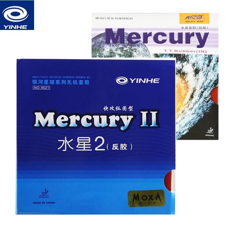 Planet Gates YINHE Mercury 2 Table Tennis Rubber Pimples-in Ping Pong Rubber for Quick Attack with Loop