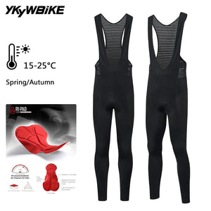 Planet Gates YLPBZ052 / Asia XL(EU L) YKYWBIKE Spring Autumn Cycling Pants Men PRO Bike Long  Pants Cool Breathable Cycling bib Pants Quick Dry Bike Tight MTB