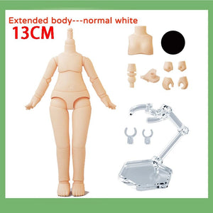 Planet Gates YMY 2nd Generation Doll Body Ob11 Doll Spherical Removeable Joint Body Doll For Penny, GSC, Molly, Obitsu 11, NendoroidS Head