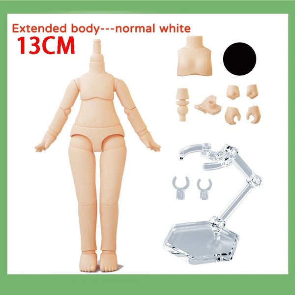 Planet Gates YMY 2nd Generation Doll Body Ob11 Doll Spherical Removeable Joint Body Doll For Penny, GSC, Molly, Obitsu 11, NendoroidS Head
