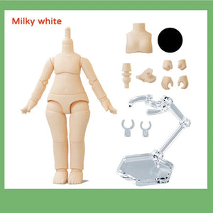 Planet Gates YMY 2nd Generation Doll Body Ob11 Doll Spherical Removeable Joint Body Doll For Penny, GSC, Molly, Obitsu 11, NendoroidS Head
