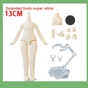 Planet Gates YMY 2nd Generation Doll Body Ob11 Doll Spherical Removeable Joint Body Doll For Penny, GSC, Molly, Obitsu 11, NendoroidS Head