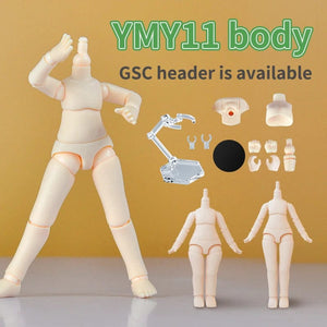 Planet Gates YmY Ob11 Doll Body for Gsc Head 1/12 bjd Obitsu 11 Repories Joint Hand nendoroid Toys Accessories can Replacement