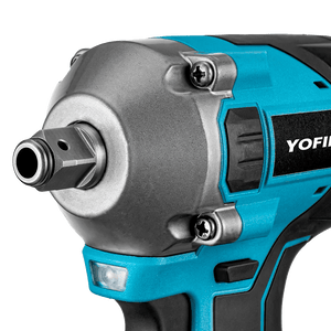 Planet Gates Yofidra 1000N.m 20V Brushless Electric Impact Wrench Cordless Wrench Socket 1/2 Inch Li-ion Battery For Makita 18V Battery