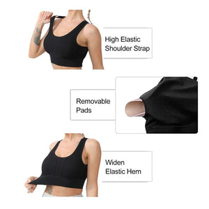 Planet Gates Yoga Sports Bra Women Yoga Crop Top Shockproof Push Up Underwear Fitness Bras Athletic Vest Gym Shirt Sport Sportswear Sling Bra