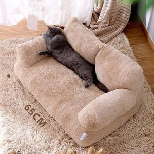 Planet Gates YOKEE Luxury Cat Bed Super Soft Warm Sofa for Small Dogs Detachable Washable Non-slip Kitten Puppy Sleeping House Pet Supplies