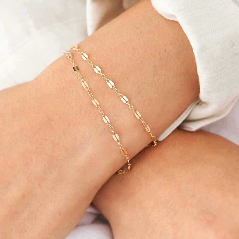 Planet Gates YS25117 / Gold Visunion Adjustable Gold Color Stainless Steel Chain Bracelets for Women Wholesale Stainless Steel Jewelry Women Bracelets